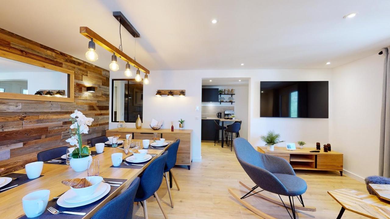 לה פלאנייה Elegant Et Moderne Avec Vue Montagne Au Coeur De Paradiski - Garage - 8Pers - 90M2 - Sabaudinha מראה חיצוני תמונה