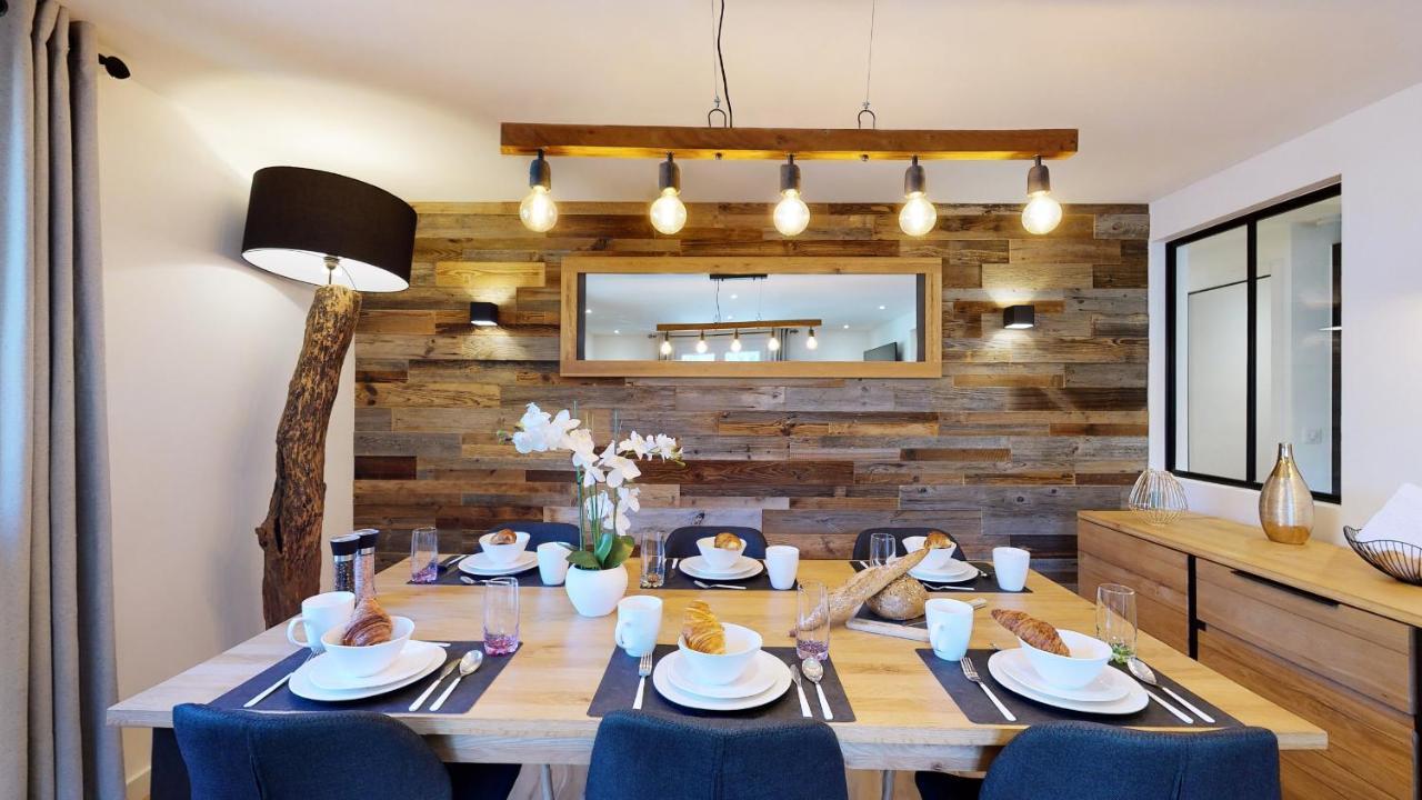 לה פלאנייה Elegant Et Moderne Avec Vue Montagne Au Coeur De Paradiski - Garage - 8Pers - 90M2 - Sabaudinha מראה חיצוני תמונה