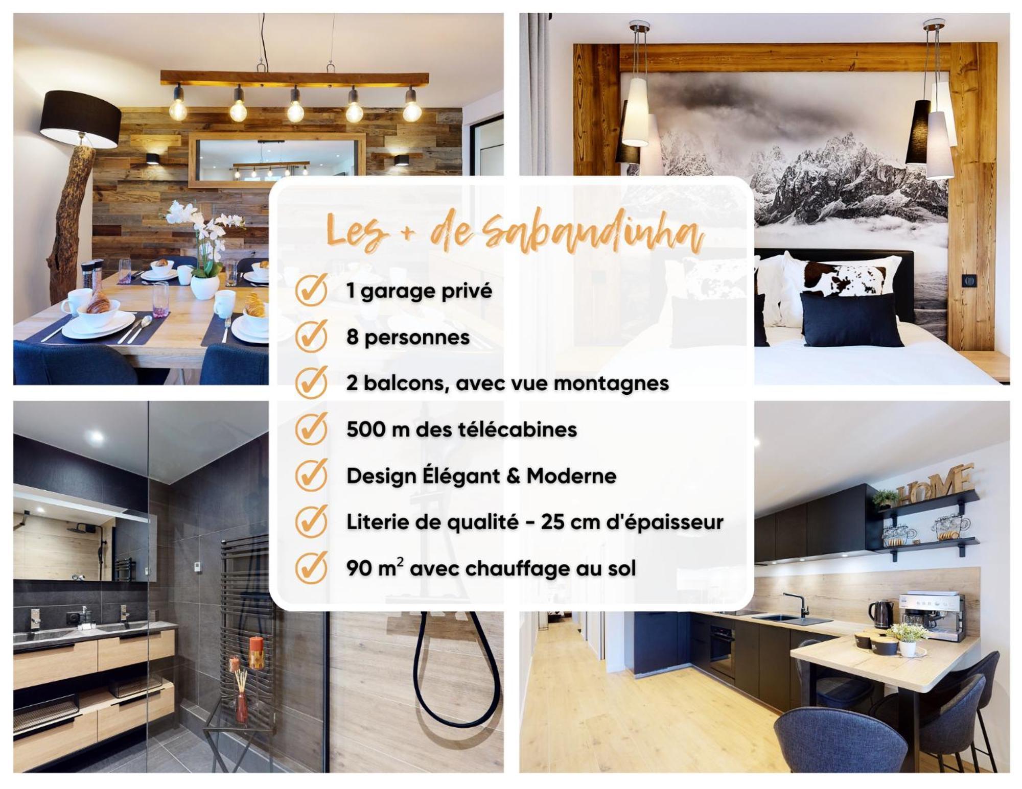 לה פלאנייה Elegant Et Moderne Avec Vue Montagne Au Coeur De Paradiski - Garage - 8Pers - 90M2 - Sabaudinha מראה חיצוני תמונה